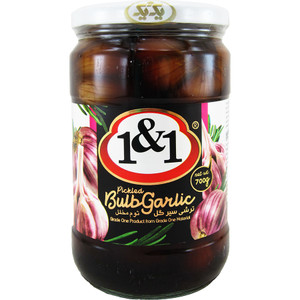 Garlic Pickled Brown (700gr) - 1&1