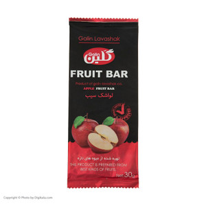 Apple Fruit Bar لواشک سیب (30gr) - Galin