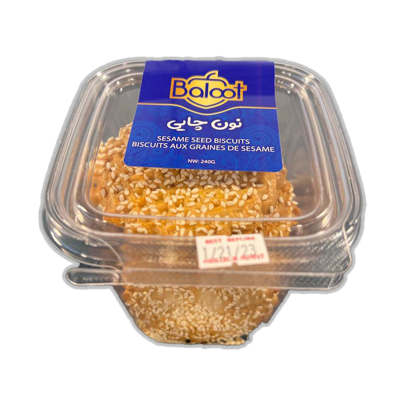 Sesame Tea Biscuit (نون چایی)240gr Baloot DIZIN Online Store