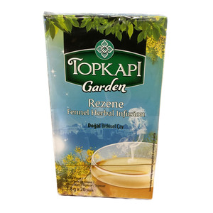 Fennel Herbal Infusion Tea 20 Sachet دمنوش گیاهی رازیانه - Topkapi
