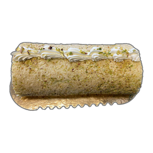 Pistachios Cake Roll ( رولت کامل پسته ای ) EA -  Nutty Saffron