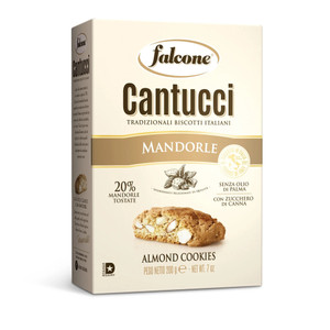 Cantucci Almond Cookies (بیسکویت بادامی) 6.35 OZ - Falcone
