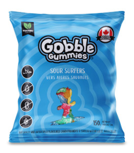 Halal Jelly Gum Sour Surfers (پاستیل ترش) - Gobble Gummies