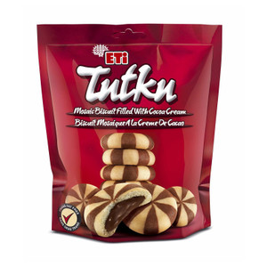 Tutku Mosaic Biscuit Filled With Cocoa Cream (بیسکوییت مغزدار) 7.4 OZ - Eti