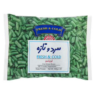 Fresh Frozen Cut Green Beans (لوبیا سبز) 400gr - Cold and Fresh