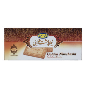 Golden Nimchasht Family Pack Biscuits (نیم چاشت طلایی) 540gr - Gorji