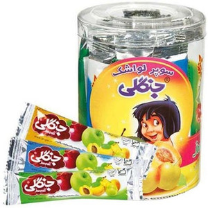 Small Fruit Roll  (سوپر لواشک) 20pcs - Jangali