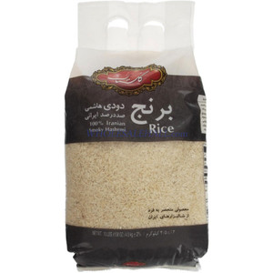 Premium Smoked Hashemi Rice (برنج دودی هاشمی ایرانی) 10lb - Golestan