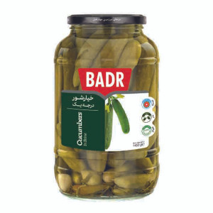 Pickled Cucumber Grade 1 (خیارشور درجه یک) 1450gr - Badr