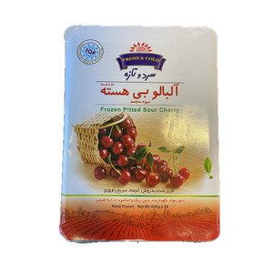 Fresh Frozen Sour Cherry Pitted (آلبالو بدون هسته) 400gr - Cold & Fresh