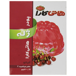Halal Jelly Powder Sour Cherry (پودر ژله آلبالو) 100gr - HotiKara
