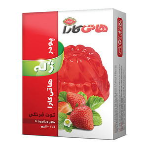 Halal Jelly Powder Strawberry (پودر ژله توت فرنگی) 100gr - HotiKara