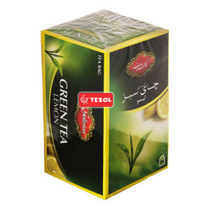 Green Tea Lemon (چای سبز لیمو) 25pcs - Golestan