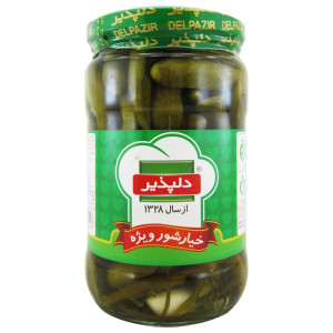 Pickled Cucumber Special ( خیارشور ویژه ) 650gr - Delpazir