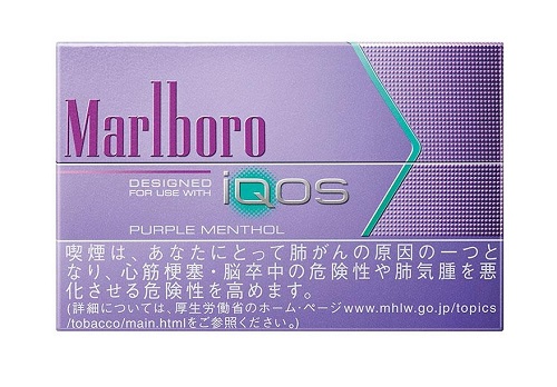 iQoS Heatstick PURPLE MENTHOL (Strongest menthol tasete than green