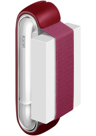 IQOS 3 Optional Accessory Leather Sleeve Deep Red