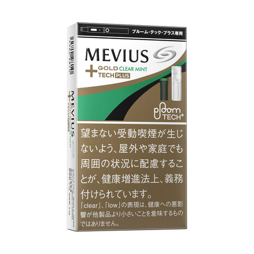 MEVIUS GOLD CLEAR MINT FOR Ploom TECH PLUS+ - j-Cigarette