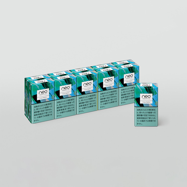 glo neo TM Fresco Menthol Stick for glo hyper Heat Sticks 1 carton 200  Heatsticks - j-Cigarette
