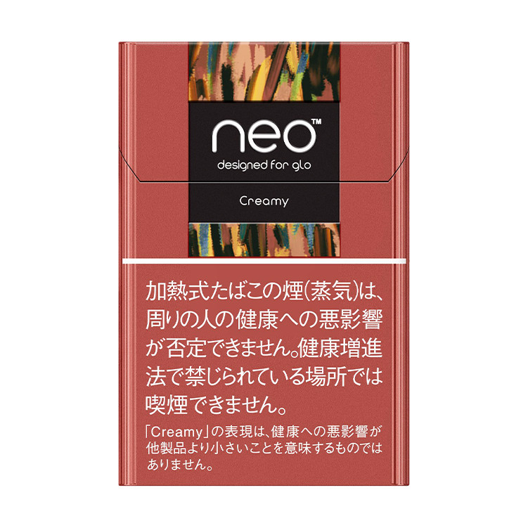 glo neo TM Creamy Plus Stick Heat Sticks Regular 1 carton 200 Heatsticks -  j-Cigarette
