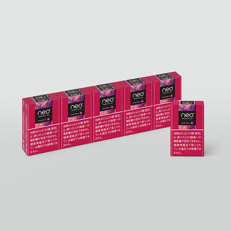 glo neo TM Boost Berry Plus Stick Heat Sticks Flavor Menthol 1 