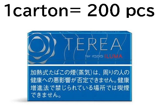 1Carton] TEREA Rich Regular Heatstick 1 Carton (200 pcs) Rich, fragrant  blended malt scent for IQOS ILUMA - j-Cigarette