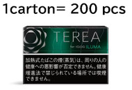 [1Carton] TEREA Black Menthol Heatstick 1 Carton (200 pcs) Basic Tobbacco Taste ice mint and fruit scent for IQOS ILUMA