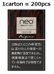 [1Carton]glo Hyper Neo Tobacco Oak Stick , Woody Honey 10packs (200pcs)
