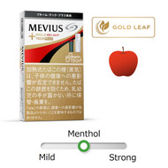 Ploom TECH + Plus For Mevius Gold Red Mintha Ploom Tech Plus 1 pack (5 pcs) Ripe Apple Flavor