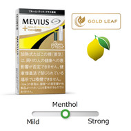 Ploom TECH + Plus For Mevius Gold Yellow Mint Ploom Tech Plus 1 pack (5 pcs) Refreshing taste of ripe lemon
