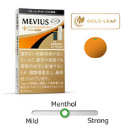 Ploom TECH + Plus For Mevius Gold Orange Mintha Ploom Tech Plus 1 pack (5 pcs) Ripe orange flavor and refreshing menthol