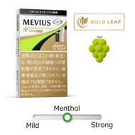 Ploom TECH + Plus For Mevius Gold Muscat Green Mint Ploom Tech Plus 1 pack (5 pcs) Rich muscat sweetness