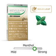 Ploom TECH For Mevius Gold Menthol Ploom Tech 1 pack (5 pcs) The taste of straight menthol
