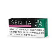 (1 Carton) iQos ILUMA SENTIA  Icy Black Heatstick [Refreshing minty Strong menthol Strong Stimulus ]