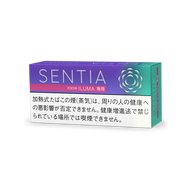  (1 Carton) iQos ILUMA SENTIA Fresh Purple Heatstick [Menthol is noticeable. Slight sweetness of berries]