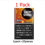 (1 pack) glo hyper Tropical Boost Lucky Strike Menthol x Tropical Juicy mango and pineapple