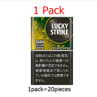 (1 pack) glo hyper Dark Yellow Menthol Lucky Strike Menthol x Tropical Flavor Authentic cold sensation & tropical yellow