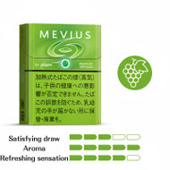 Ploom TECH Mevius [ Muscat Option ] Capsules Luxurious sweetness spreads, Muscat Capsule A fruity taste where the luxurious sweetness of muscat flavor spreads. Enjoy the harmony of the fresh flavor unique to capsules and the refreshing sensation of m