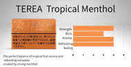TEREA Carton [ Tropical Menthol ] Heatsticks Refreshing Menthol x Tropical Fruit Flavor Tropical fruit aroma with a refreshing menthol sensation.