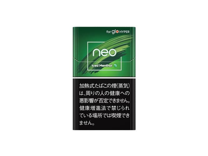 Glo neo (for Hyper) [ Iced Menthol ] Sticks Peppermint and Cooling Capsule Menthol