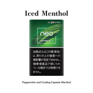 Glo neo (for Hyper) [ Iced Menthol ] Sticks Peppermint and Cooling Capsule Menthol