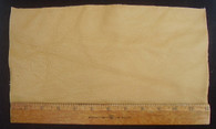 UPHOLSTERY LEATHER PIECE COWHIDE LT BROWN LT WT 1/2 SF