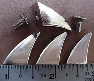 SPIKES HEAVY METAL CLAW SPIKE 1" 12 pcs