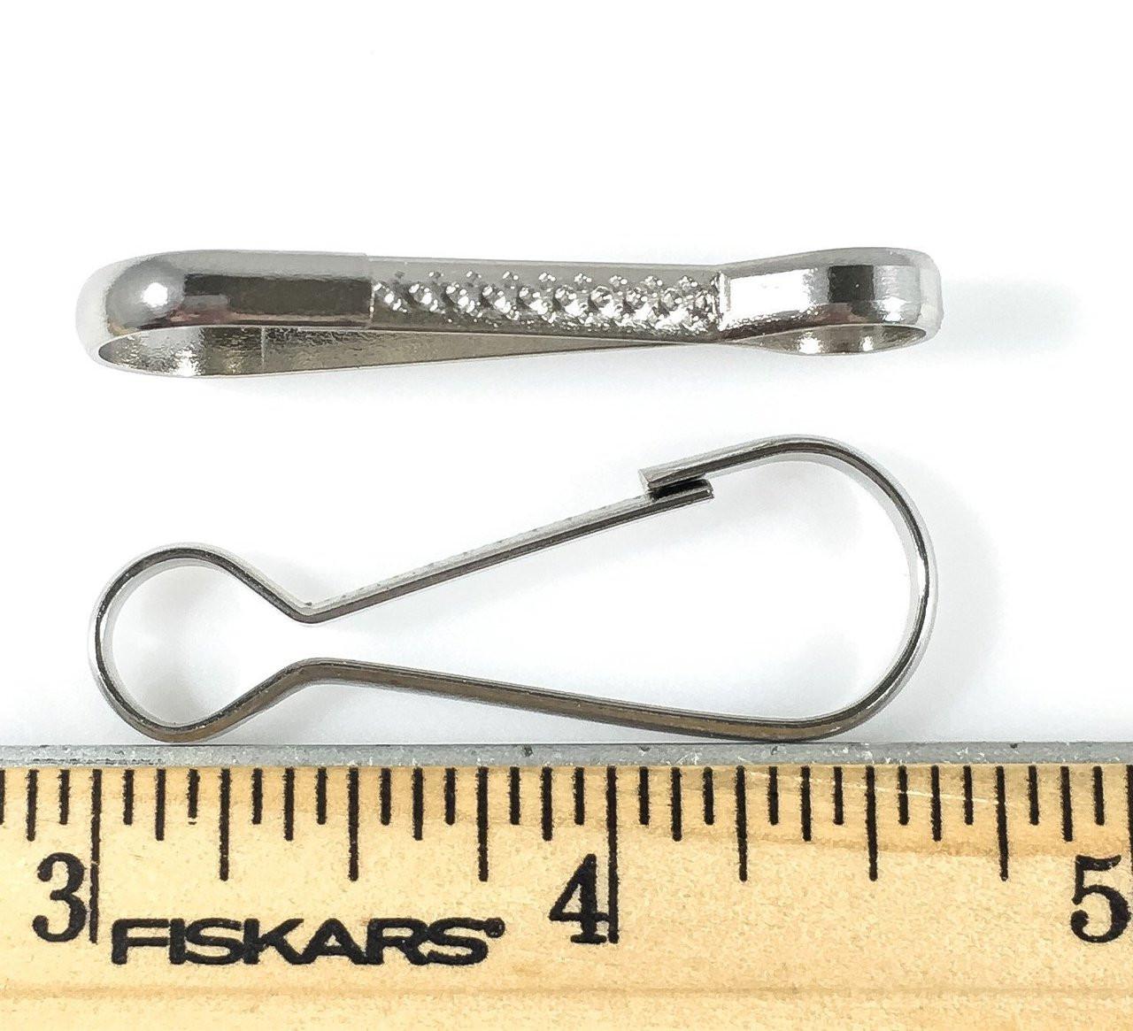 LANYARD SNAP CLIP HOOKS 1 1/2 NICKEL SILVER 50 pieces - Dangerous Threads,  Inc.