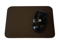 HEAVY DUTY DARK BROWN TOPGRAIN LEATHER MOUSE PAD Mousepad  
