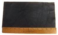 UPHOLSTERY LEATHER PIECE COWHIDE BLACK LT WT 1/2 SF