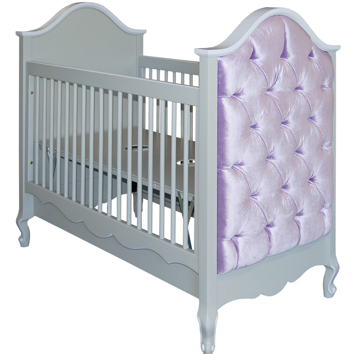 upholstered baby bed