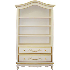 Belle Paris Bookcase w/Drawers