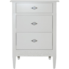 Swedish 3 Drawer Nightstand