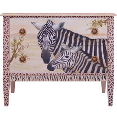 Chest of Drawers - Zebras