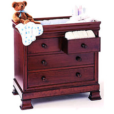 Louis Philippe Flip Top Changing Table